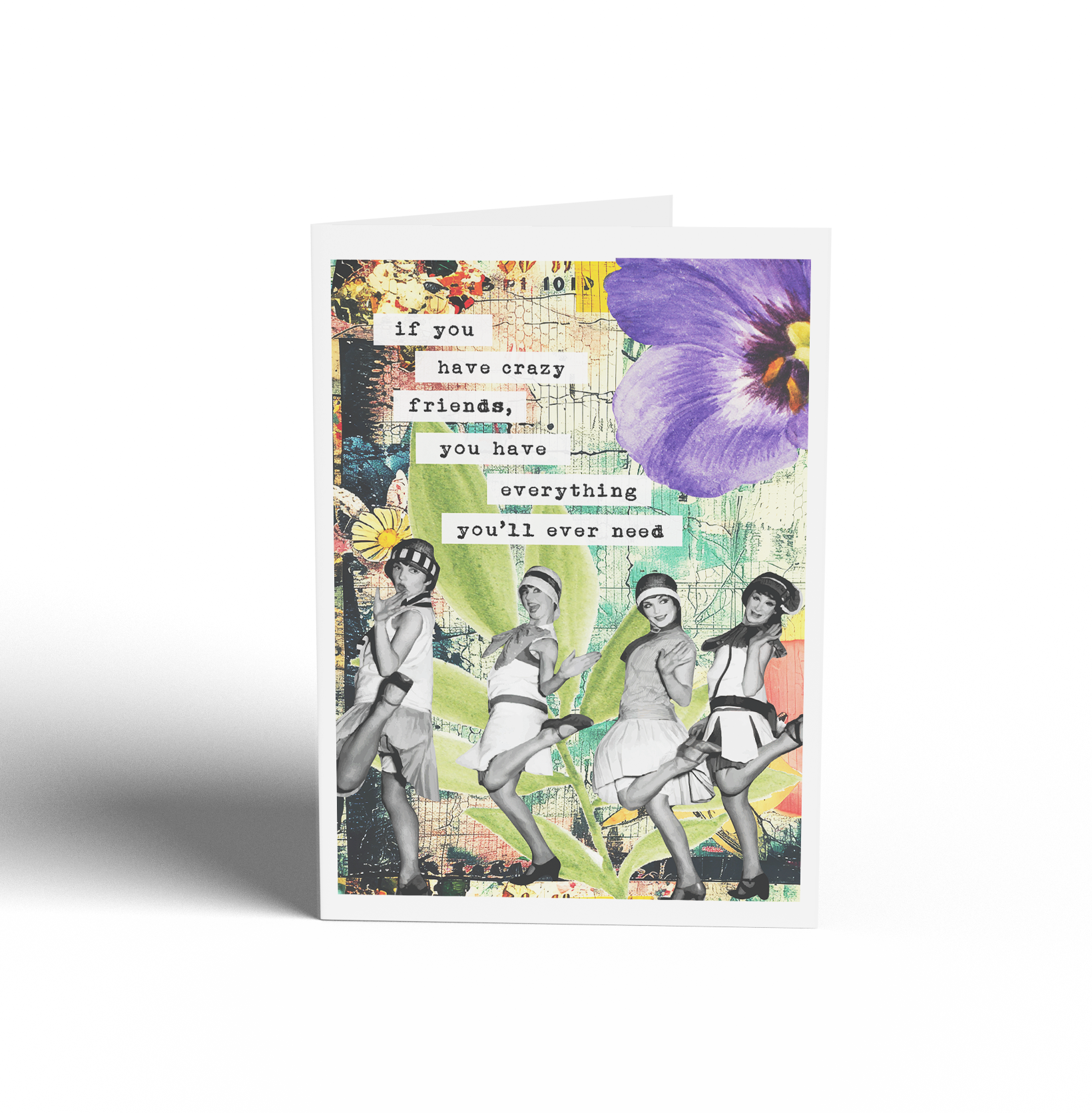 If You Have Crazy Friends Card - Keepsake Curio