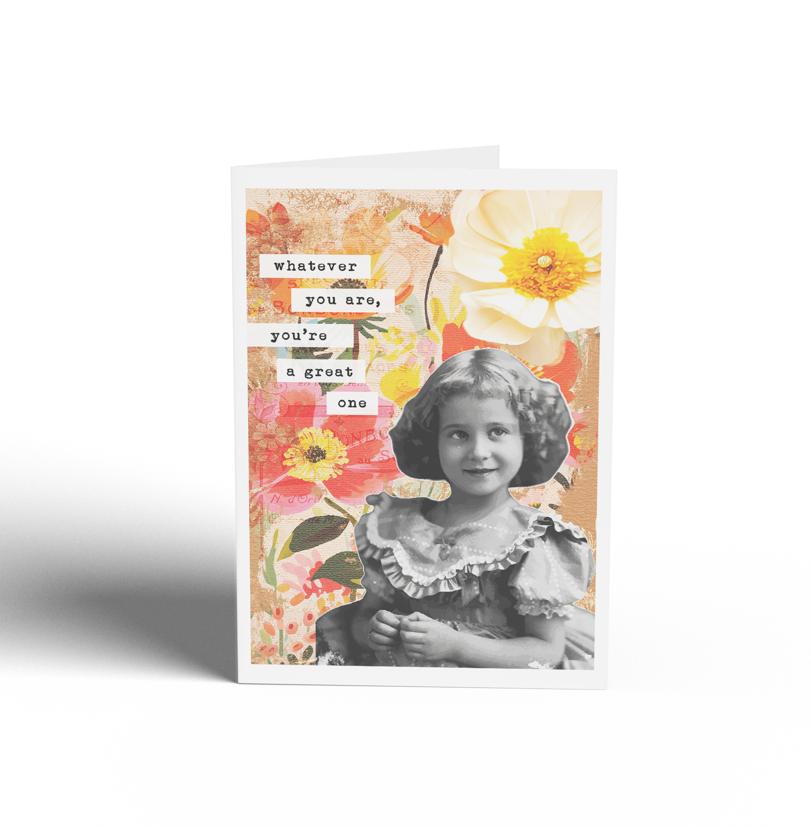 Whatever You Are You're a Great One Card - Keepsake Curio
