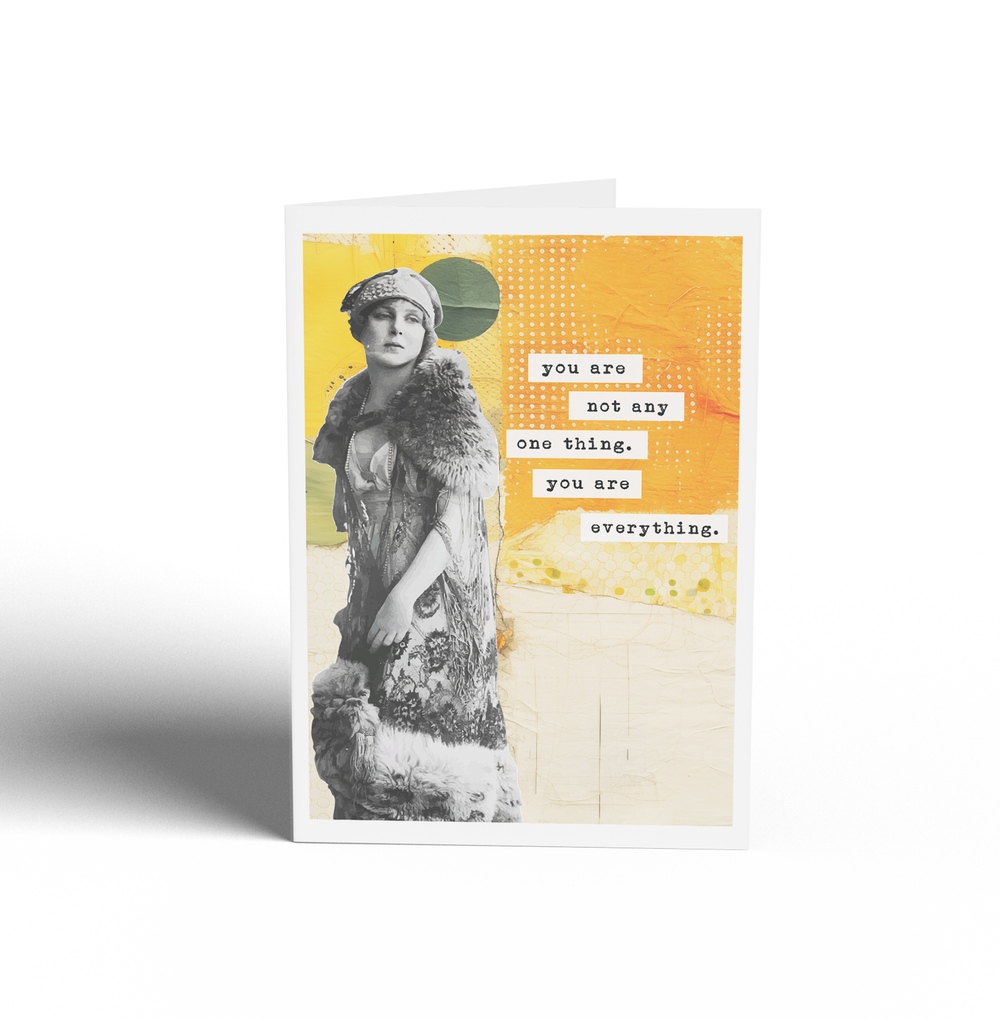 You Are Not Only One Thing Card - Keepsake Curio