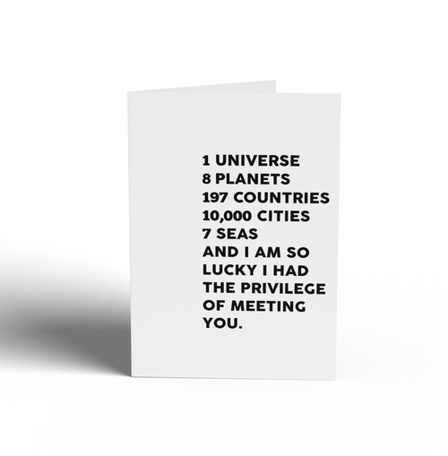 Card - 1 Universe