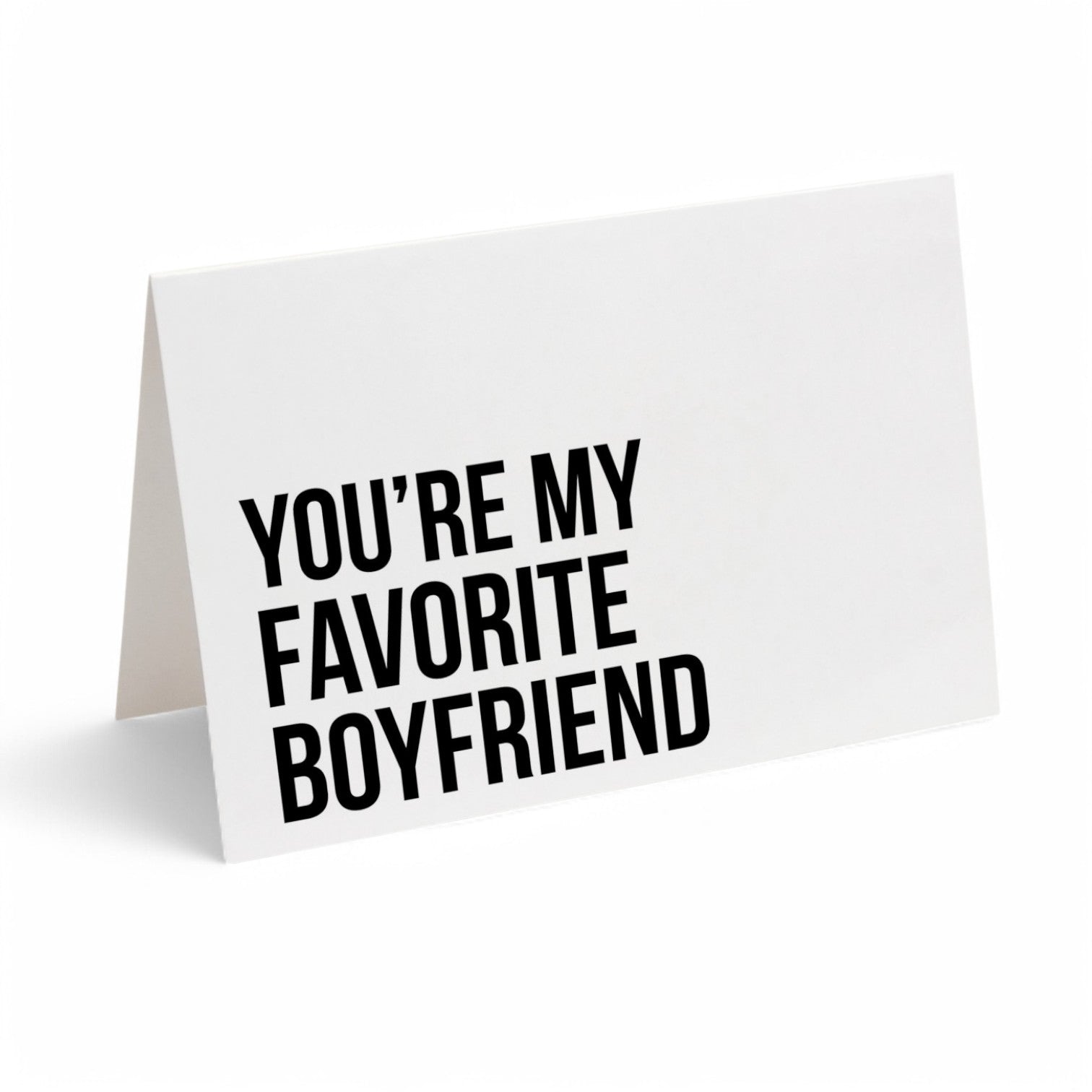 Card - You're My Favorite Boyfriend