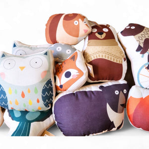 Fannie the Fox Cuddle Plush Cushion