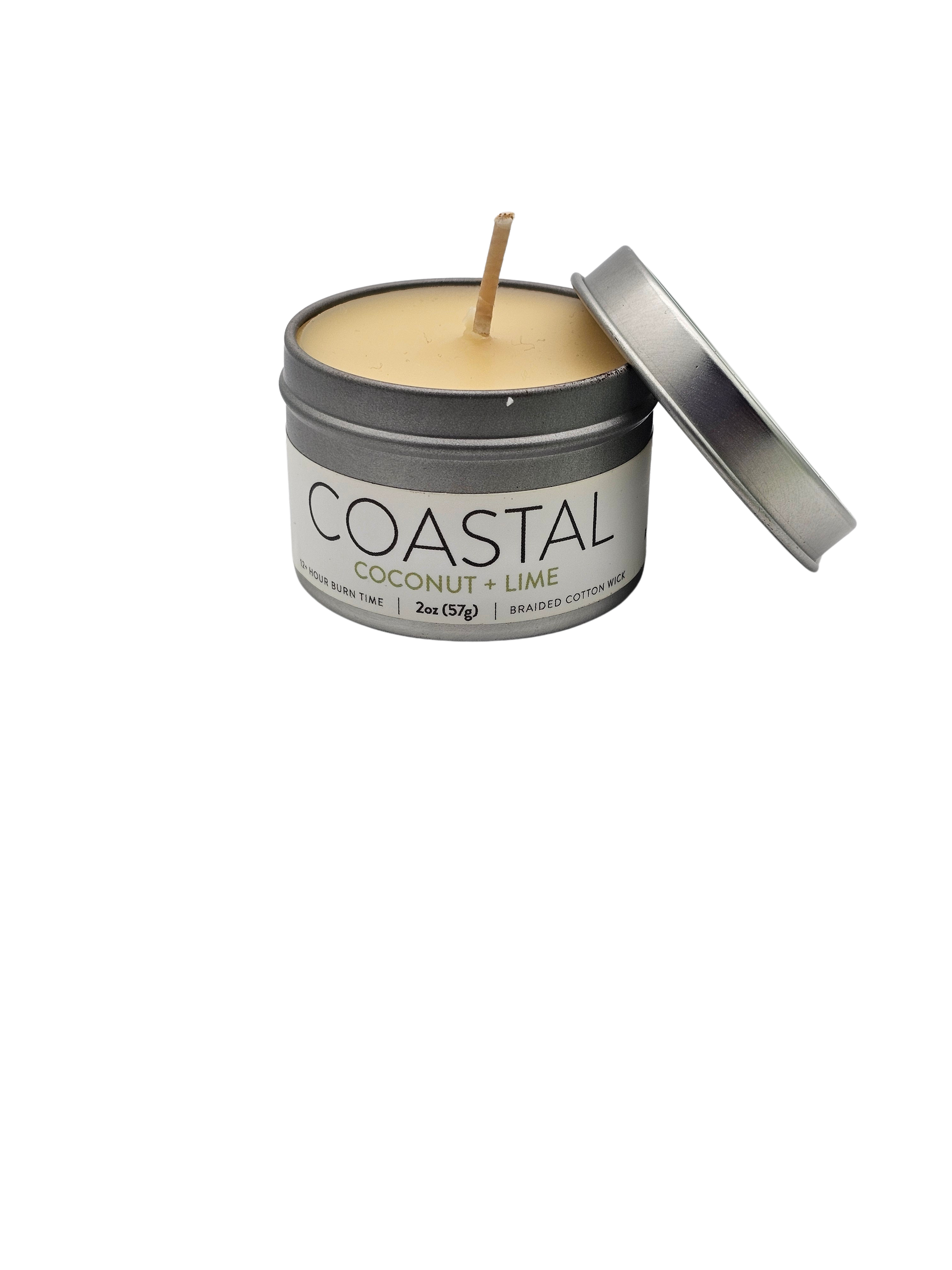 COASTAL Coconut Lime candle MINI