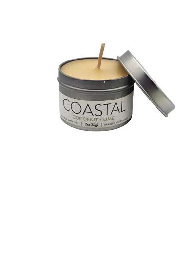 COASTAL Coconut Lime candle MINI