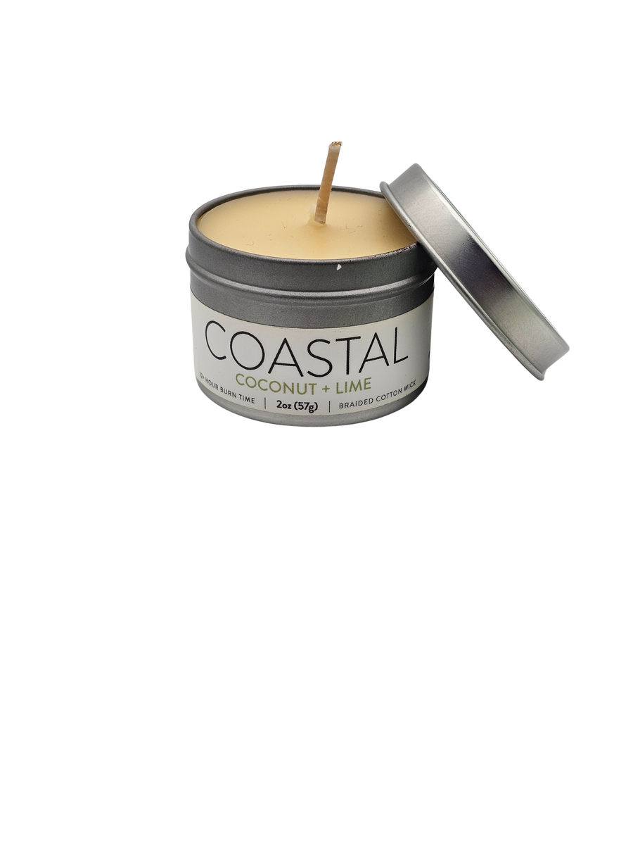 COASTAL Coconut Lime candle MINI