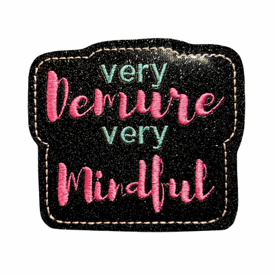 Very Demure Greeting Card with Magnet