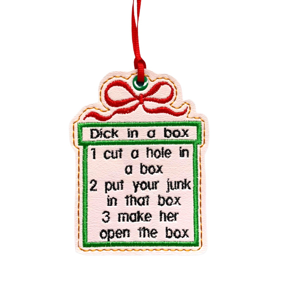 Ornament -  Dick in a Box