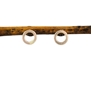 Extra Small Circle Studs - gold-filled