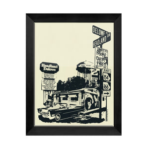 Headland Delowe East Point Rep Your Hood Print