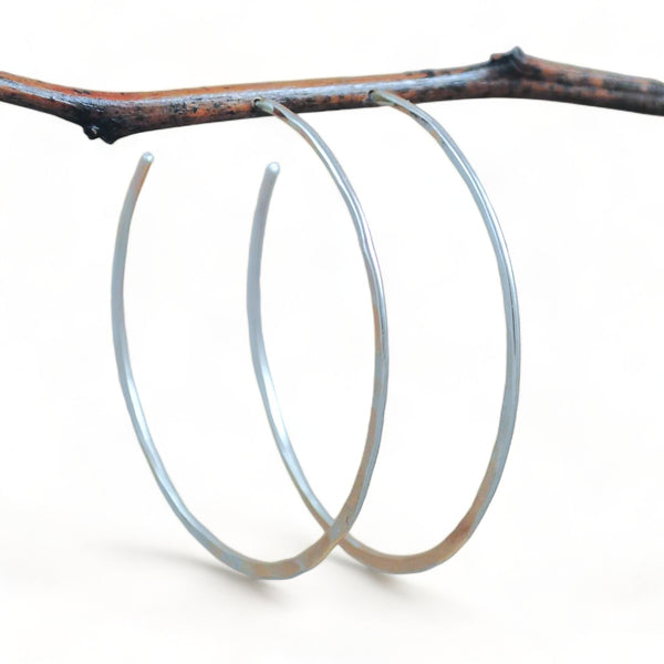 Extra Large Hoop - sterling silver