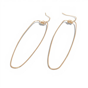 Fia Hand Hammered Brass Earrings