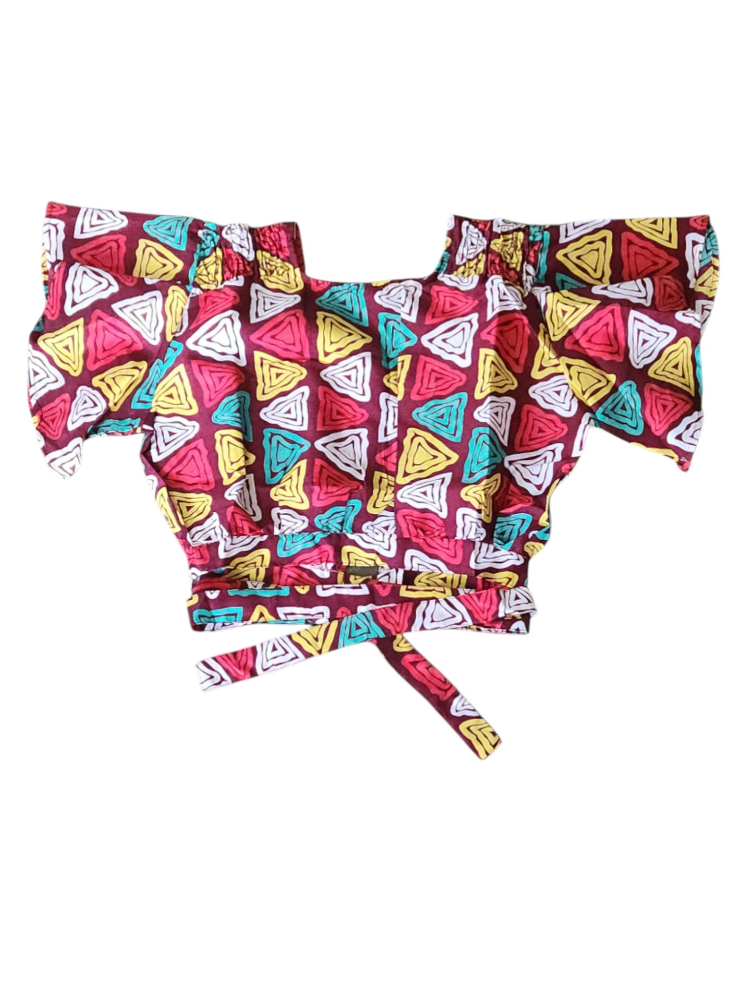 Ederra Tie-Waist Crop Top