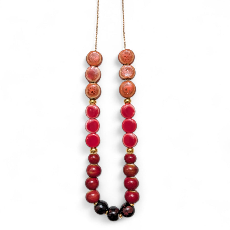 Eman Porcelain Ceramic Necklace