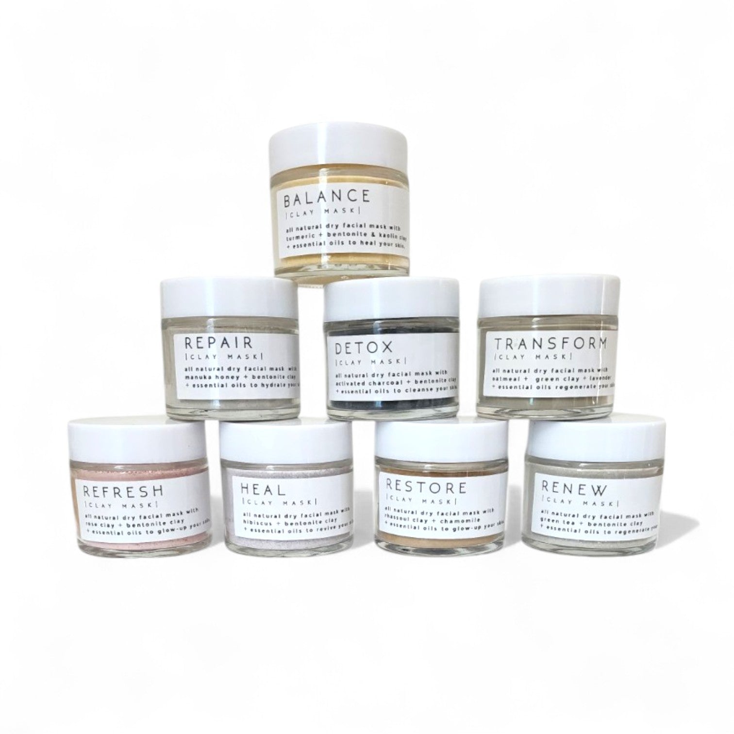 Repair All Natural Face Mask - Manuka Honey + Bentonite Clay