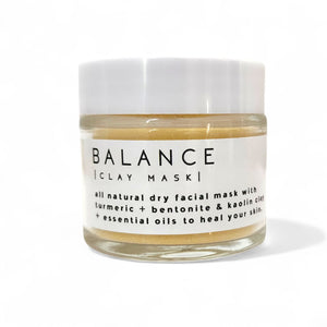 Balance All Natural Face Mask - Katsuri Turmeric + Kaolin Clay