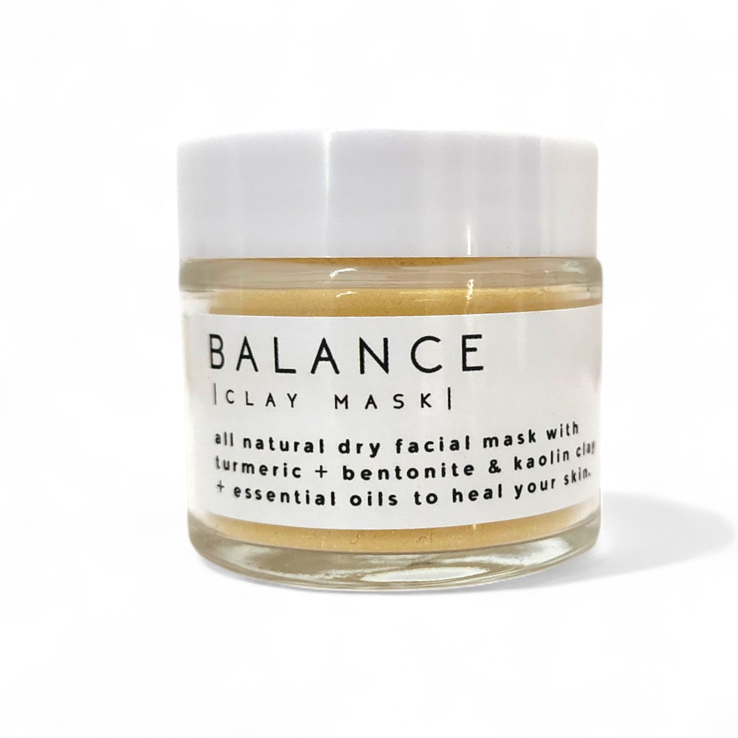 Balance All Natural Face Mask - Katsuri Turmeric + Kaolin Clay