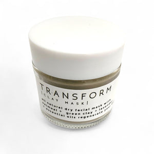 Transform All Natural Face Mask - French Green Clay + Oatmeal + Lavender
