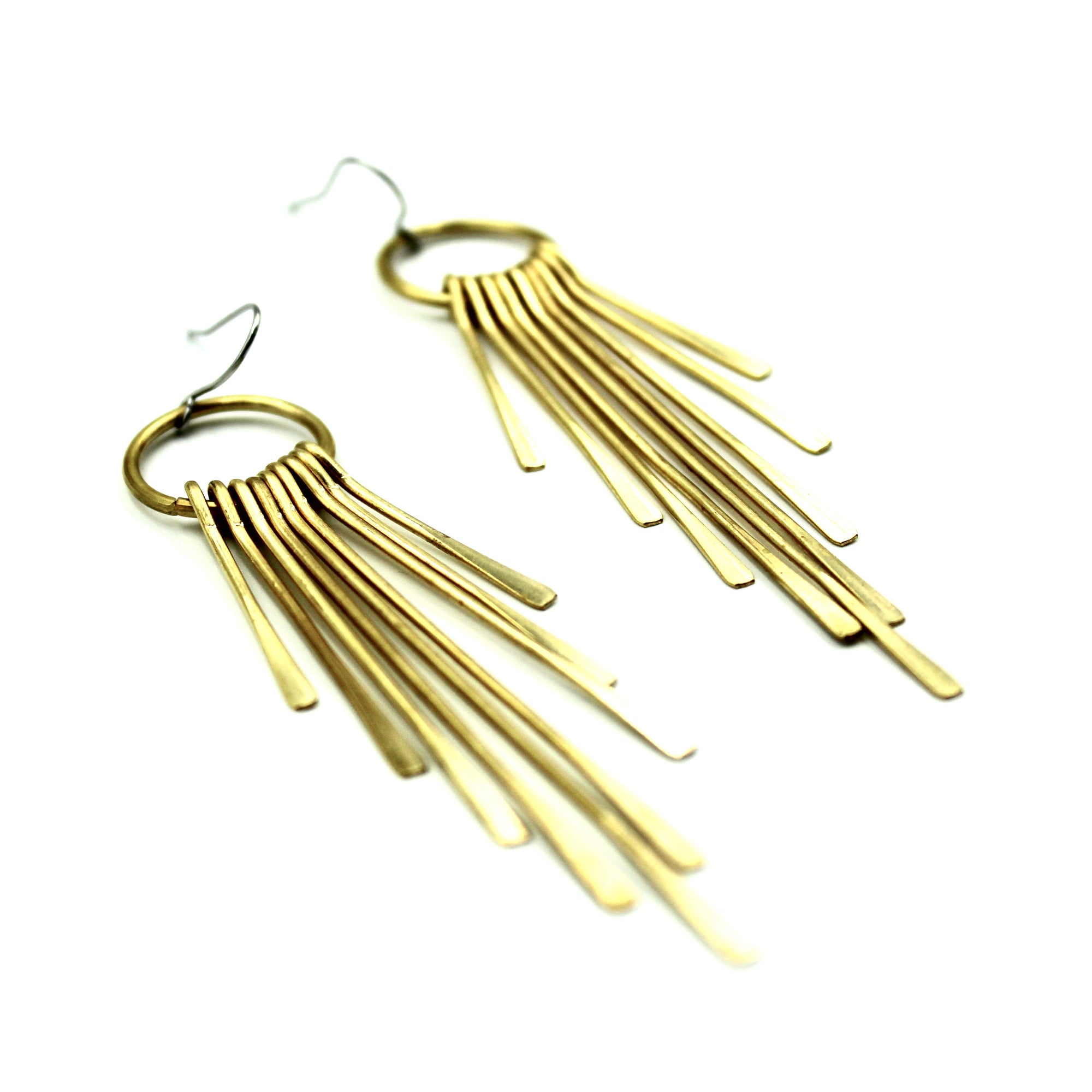 Long Fringe Earrings