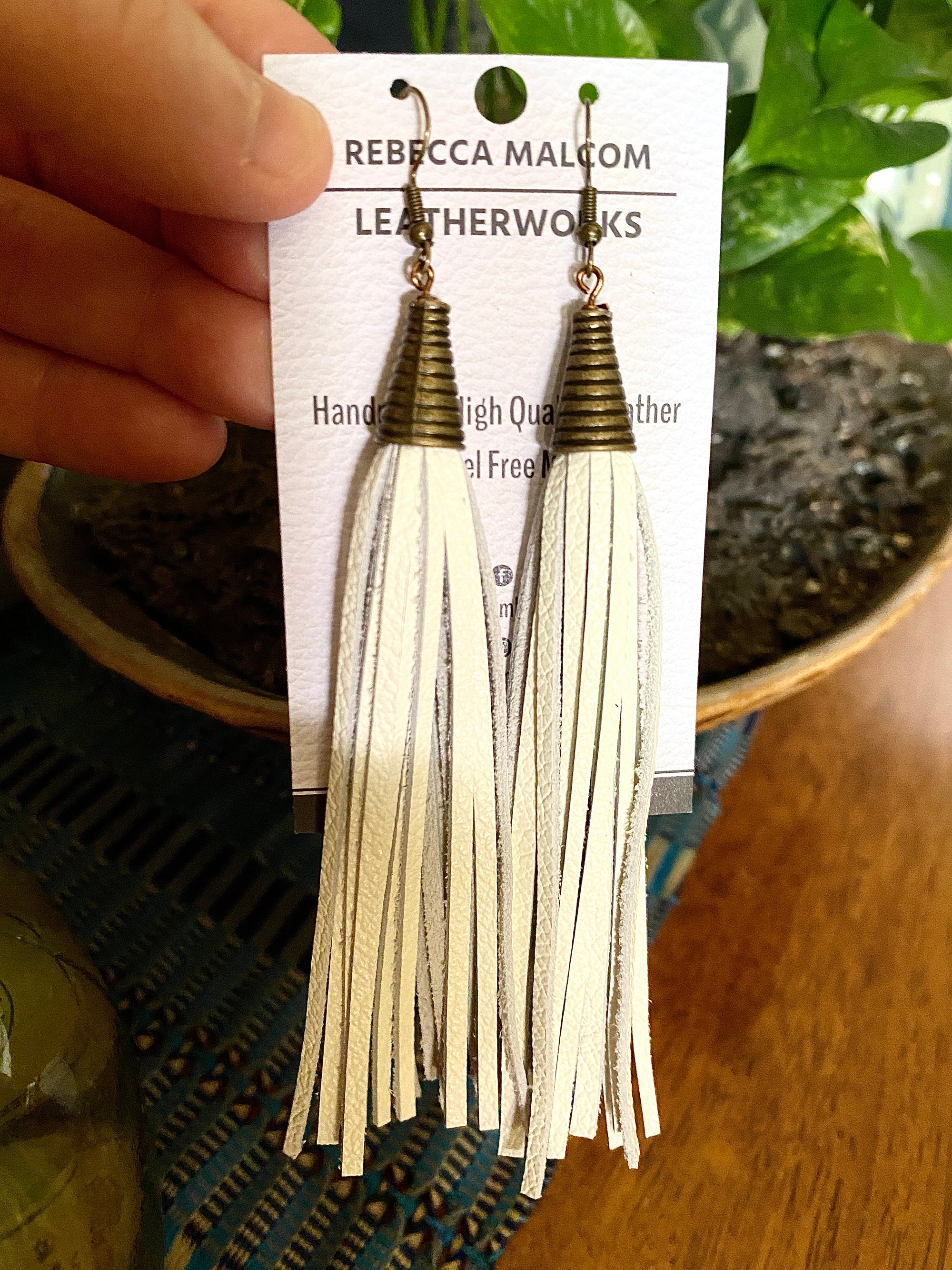 Long Statement Tassel Earrings