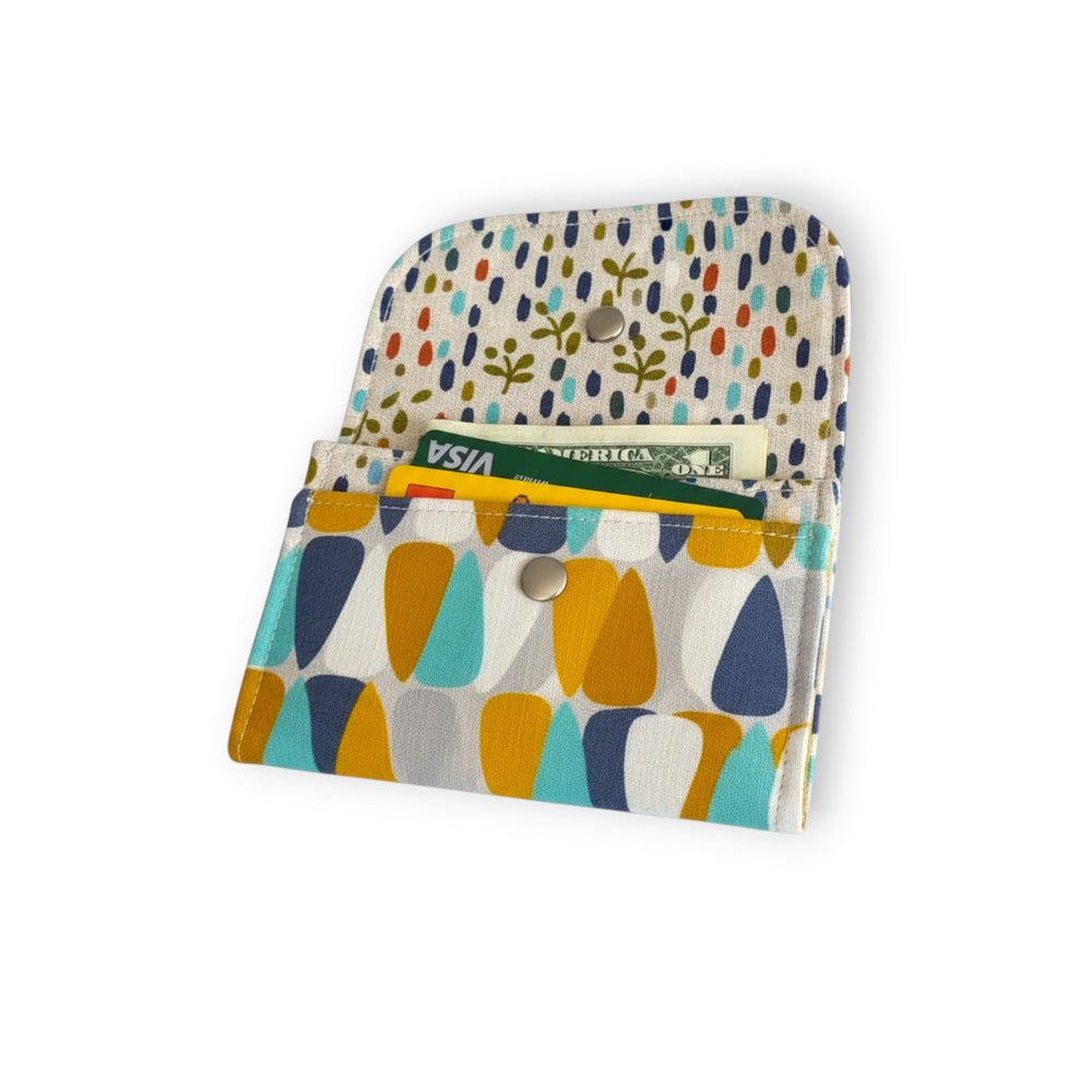 Sewing 102: Easy Flap-fold Card Wallets