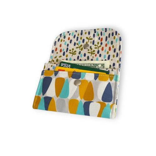 Sewing 102: Easy Flap-fold Card Wallets