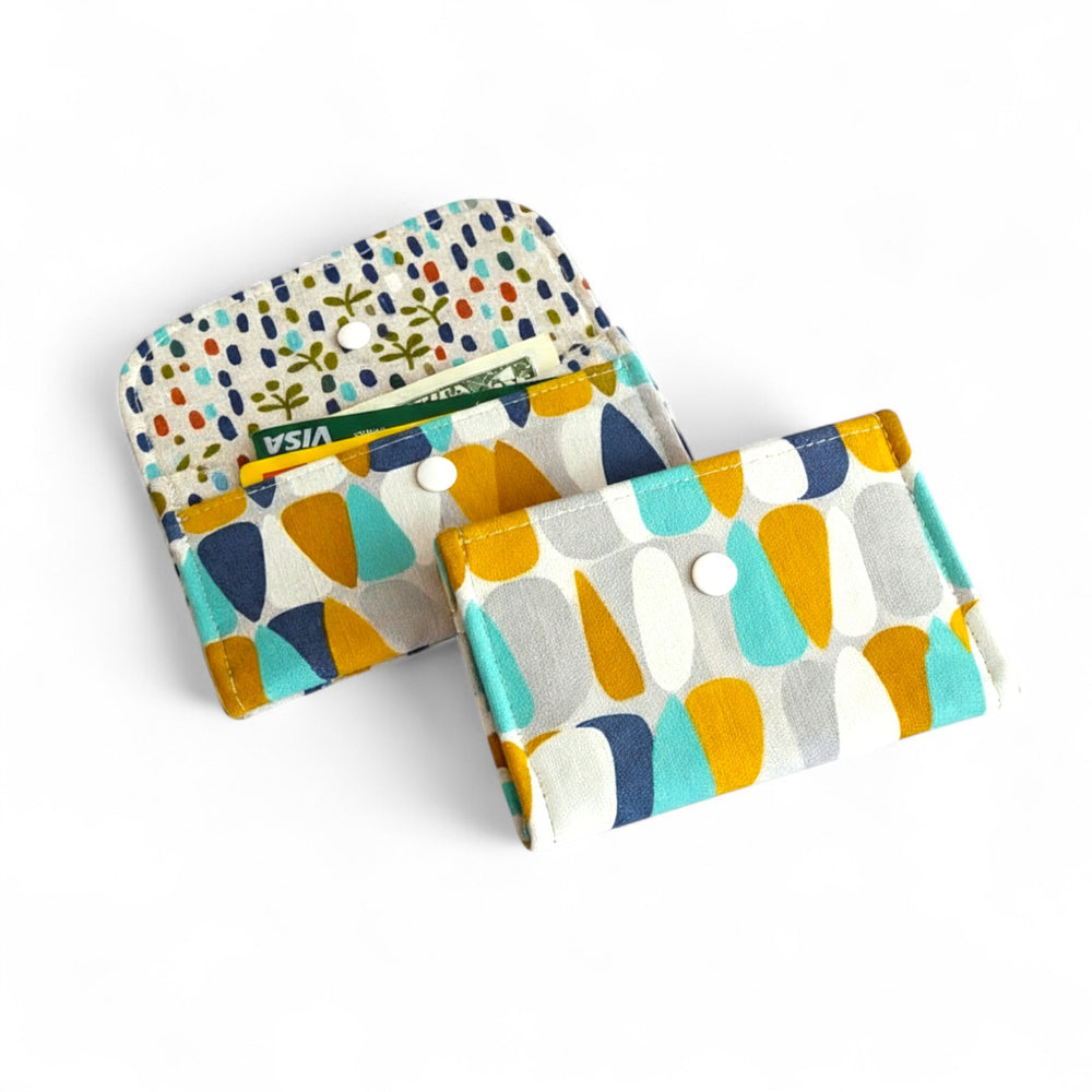 Sewing 102: Easy Flap-fold Card Wallets