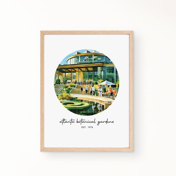 Neighborhood Wall Art -ATLANTA BOTANICAL GARDENS