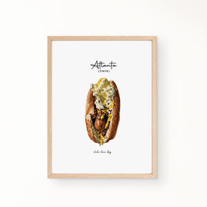 IYKYK Wall Art - Chili Slaw Dog