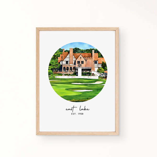 Neighborhood Wall Art - EAST LAKE