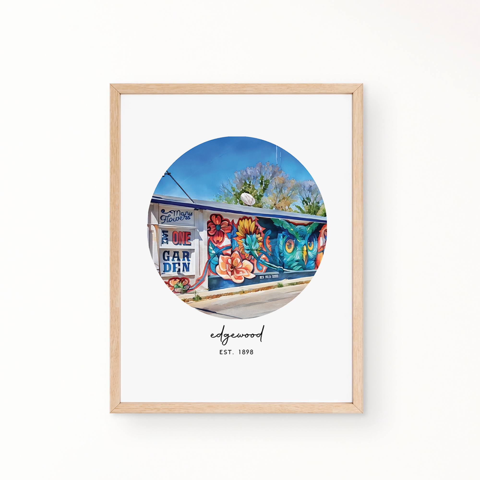 Neighborhood Wall Art - Edgewood