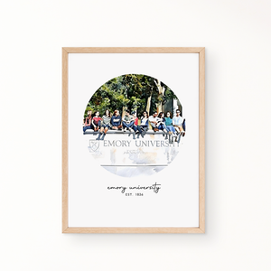 Neighborhood Wall Art - Emory University