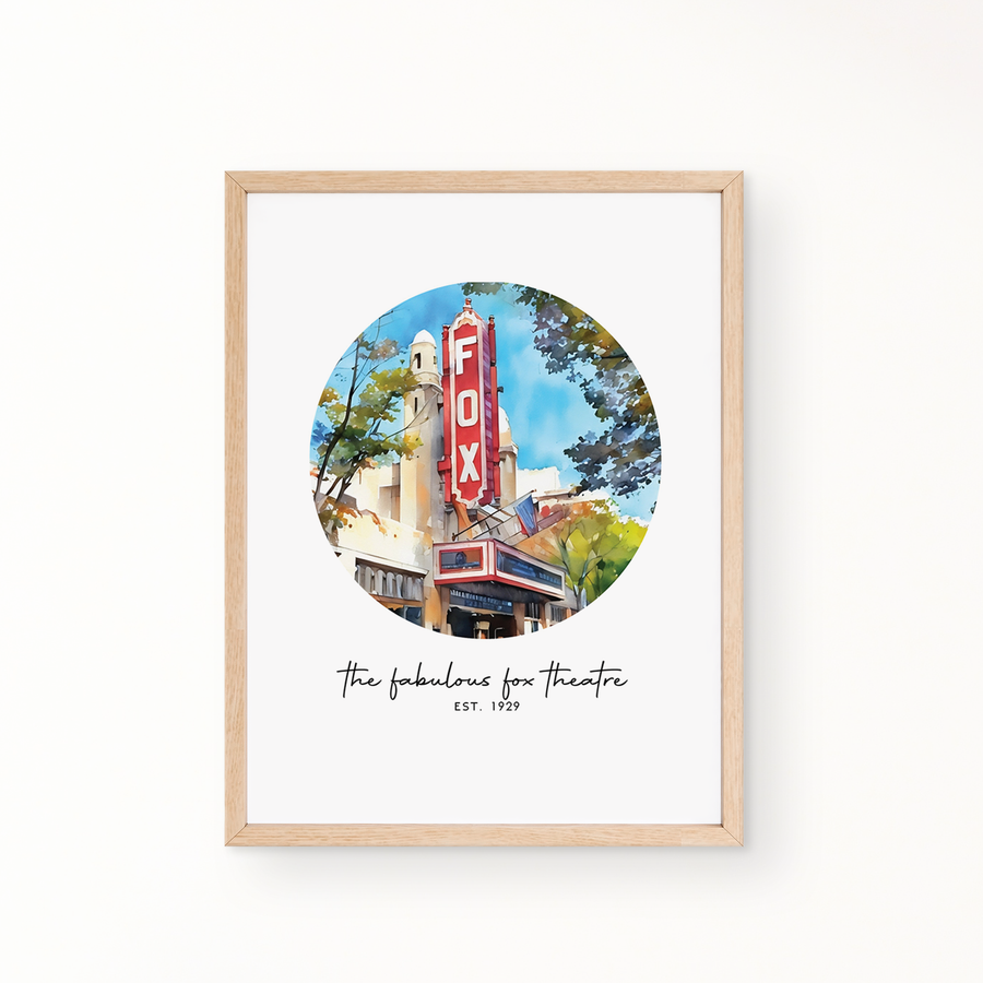 Neighborhood Wall Art - The Fox Theatre