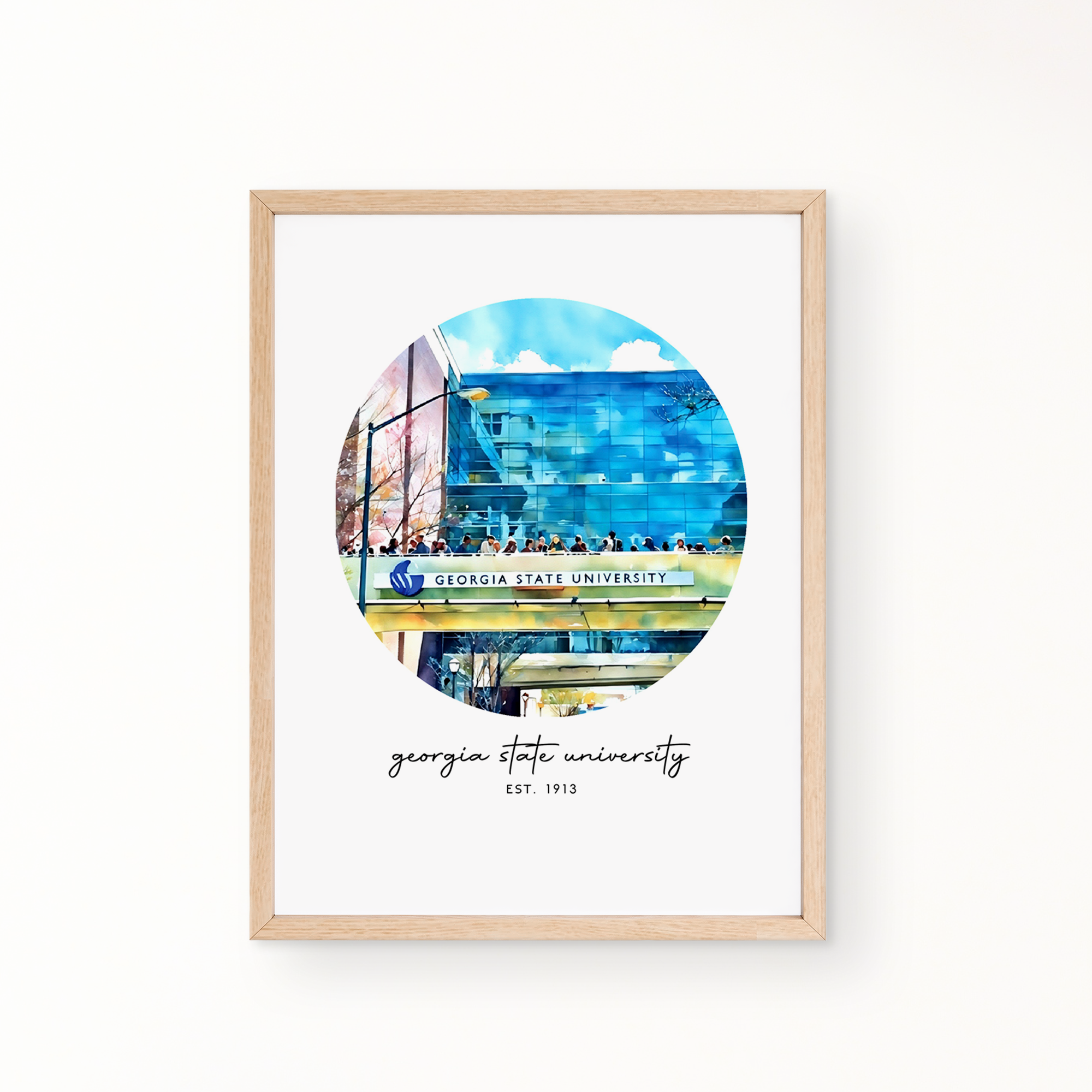 Neighborhood Wall Art - Georgia State University