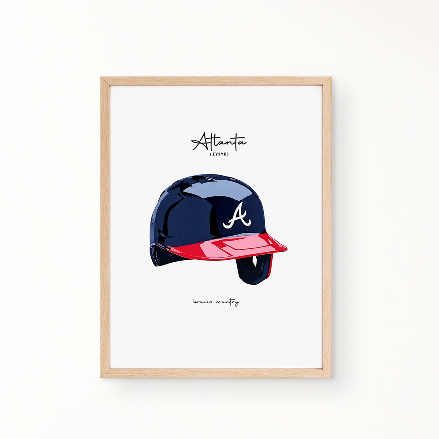 IYKYK Wall Art - BRAVES