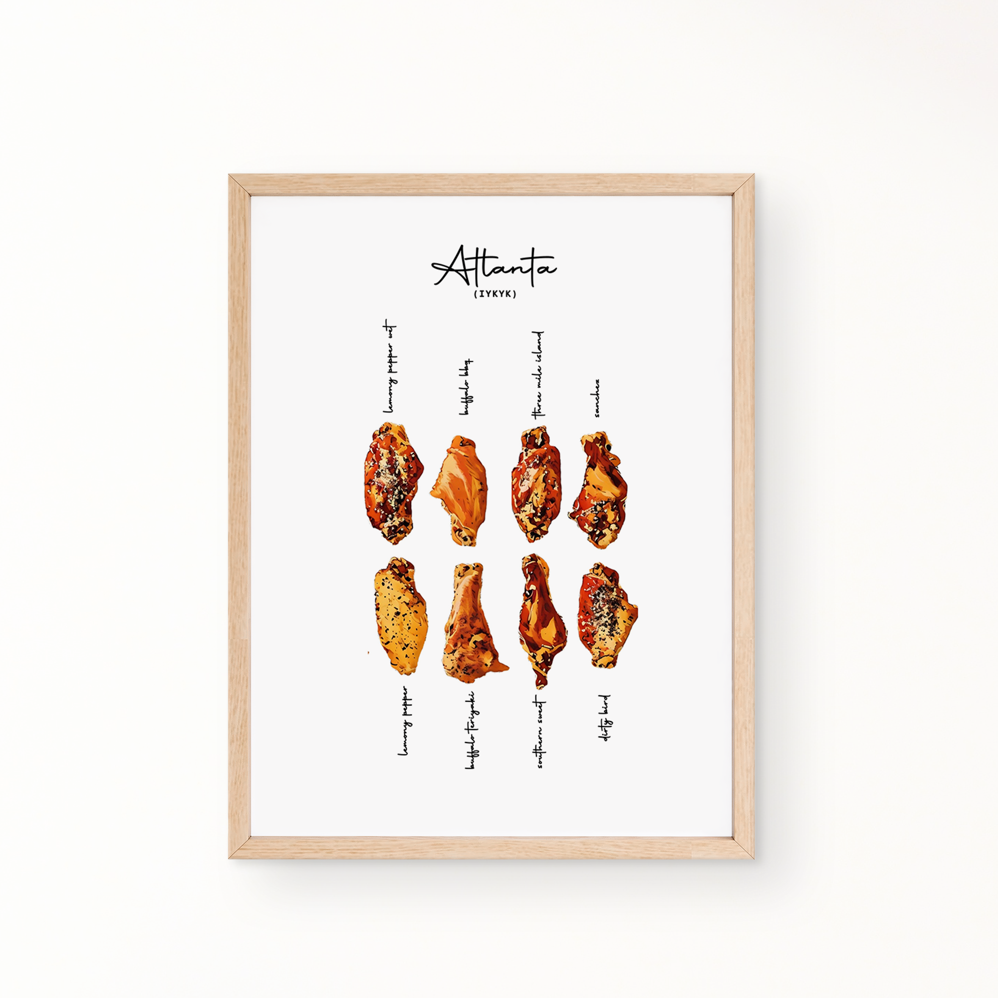 IYKYK Wall Art - LEMON PEPPER WET