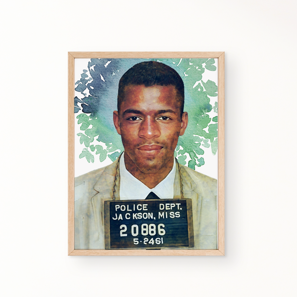 ATL Heroes Wall Art - John Lewis Mug Shot