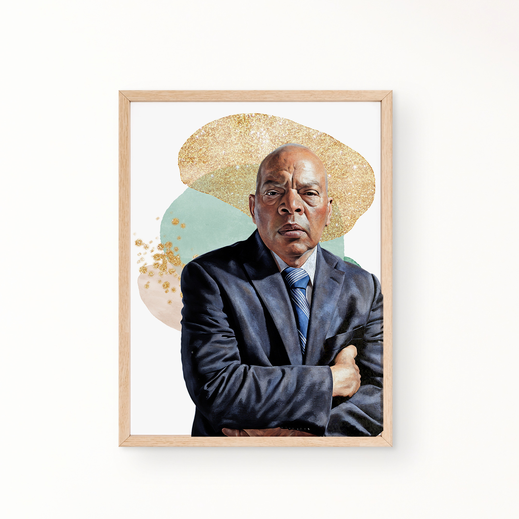 ATL Heroes Wall Art - JOHN LEWIS