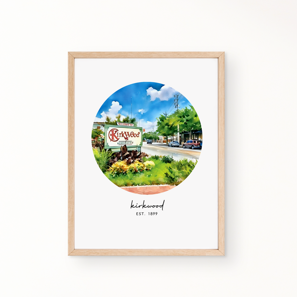 Neighborhood Wall Art - Kirkwood