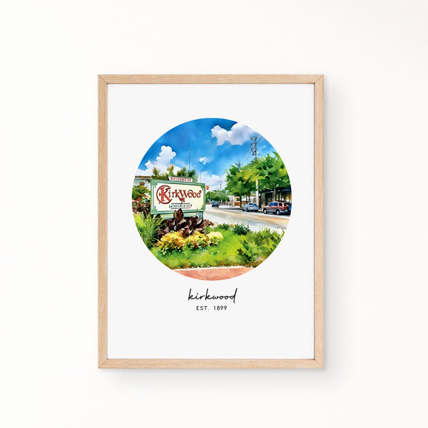 Neighborhood Wall Art - Kirkwood