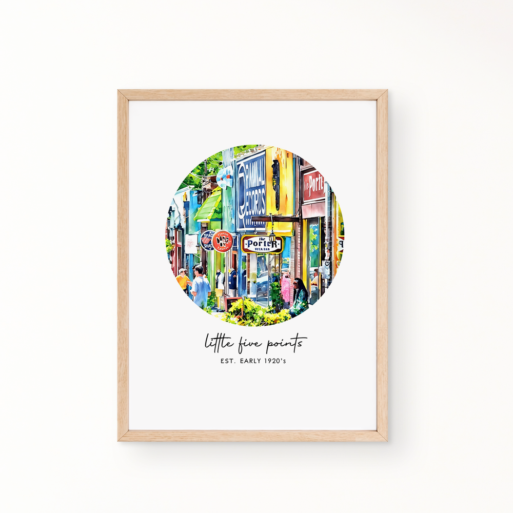 Neighborhood Wall Art - LITTLE FIVE POINTS