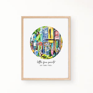 Neighborhood Wall Art - LITTLE FIVE POINTS