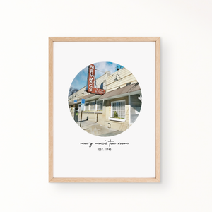 Neighborhood Wall Art - Mary Mac's Tea Room