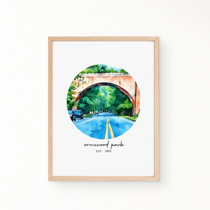 Neighborhood Wall Art - ORMEWOOD PARK