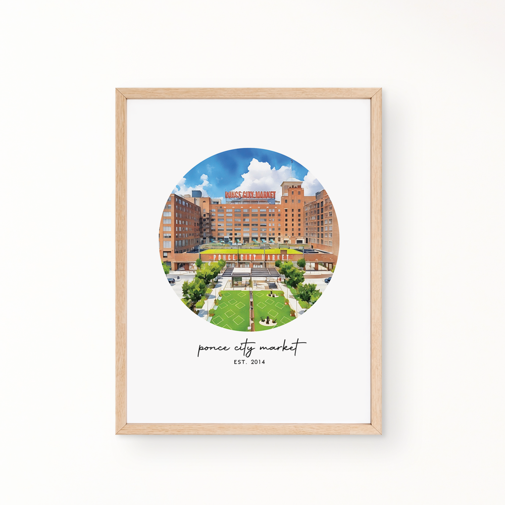 Neighborhood Wall Art - Poncey Highland