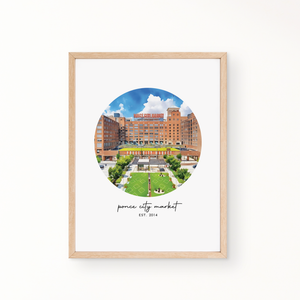 Neighborhood Wall Art - Poncey Highland