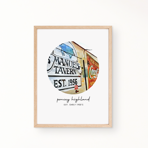 Neighborhood Wall Art - Poncey Highland