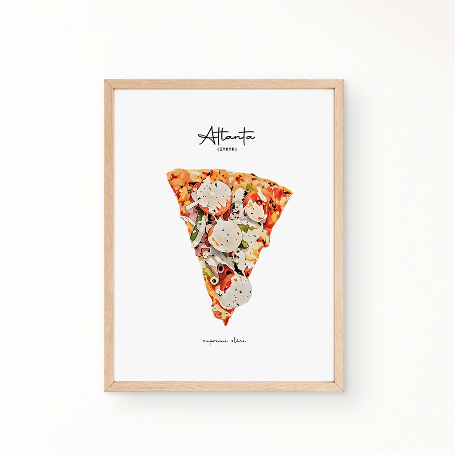 IYKYK Wall Art - SUPREME PIZZA