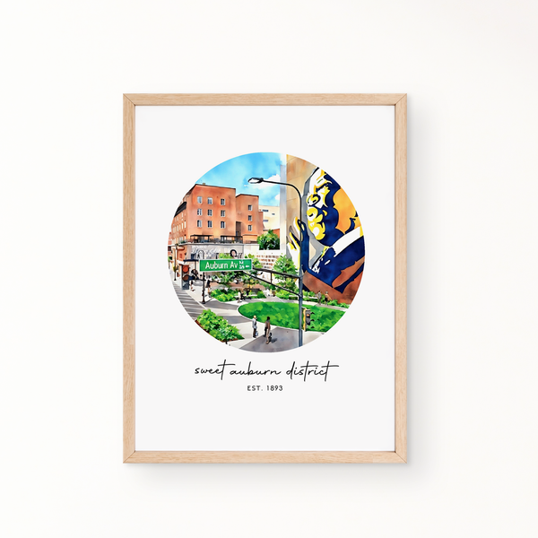 Neighborhood Wall Art - Sweet Auburn District