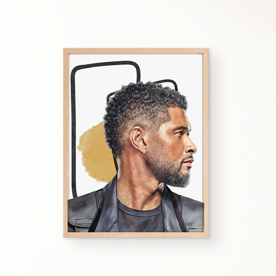 ATL Heroes Wall Art - USHER