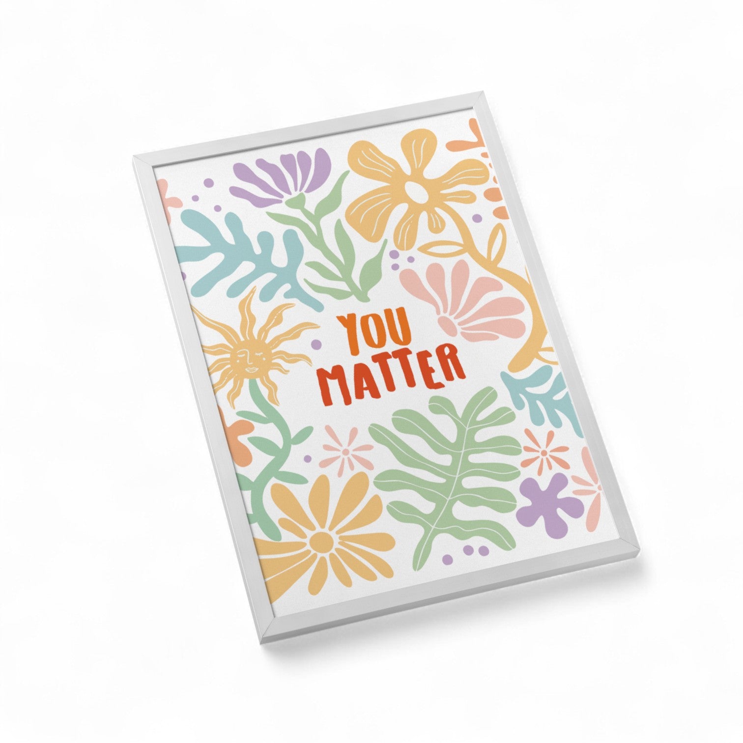 You Matter Framed 5x7 Print